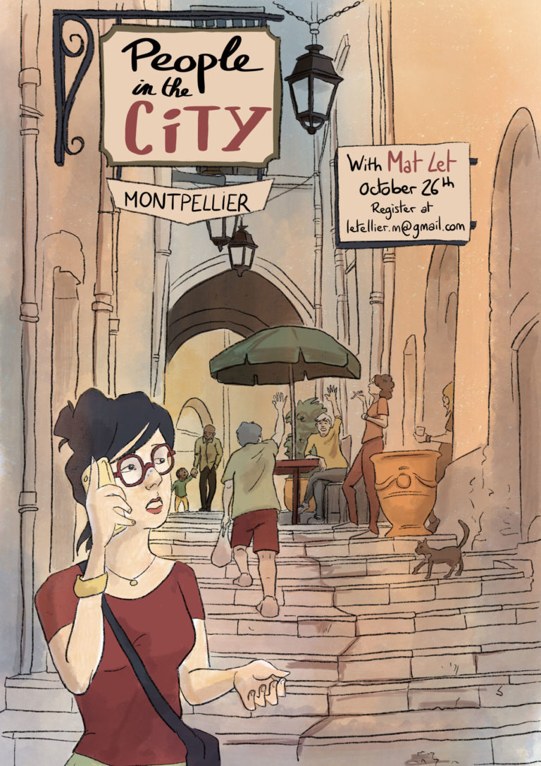 People in the city – Montpellier