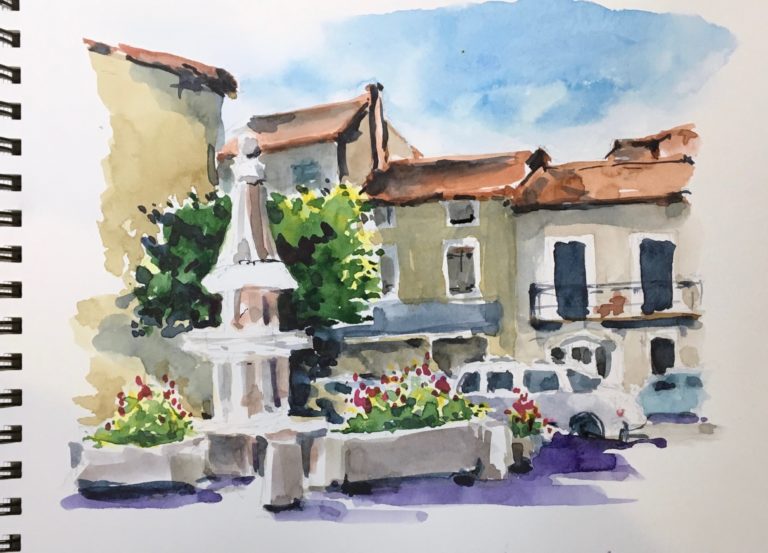French Village Sketchbook