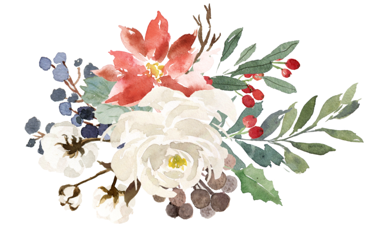 Croquis Café: Winter Watercolour Florals
