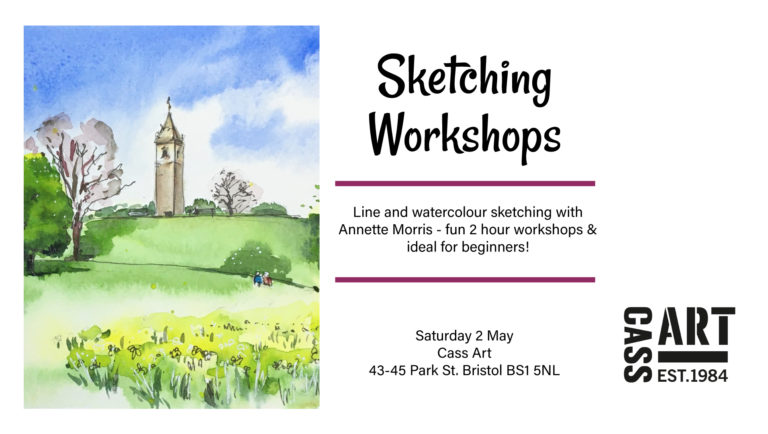 Sketching Workshops at Cass Art Bristol