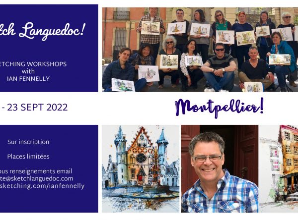 Ateliers avec Ian Fennelly à Montpellier Septembre 2022