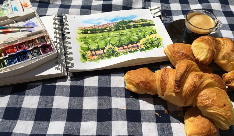 French Village Sketchbook – Online Edition