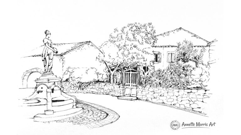 Sketching a French Village