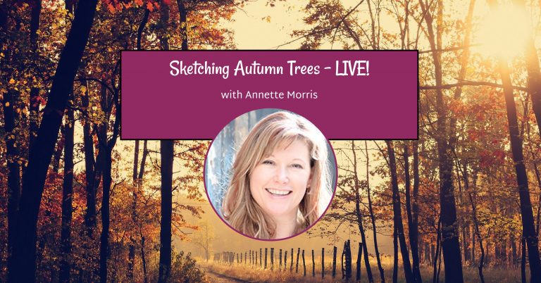 Sketching Autumn Trees – Live