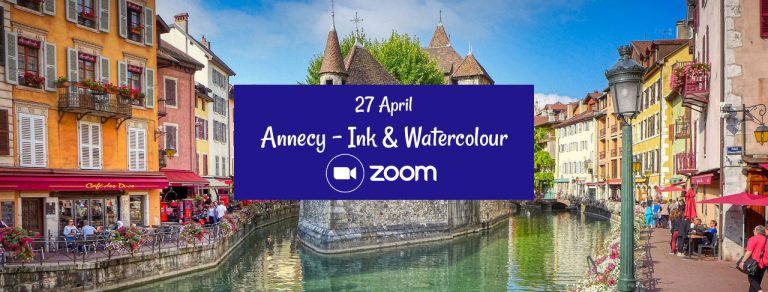 Annecy Ink & Watercolour – Live!