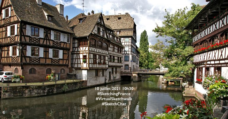 Sketching France – Strasbourg