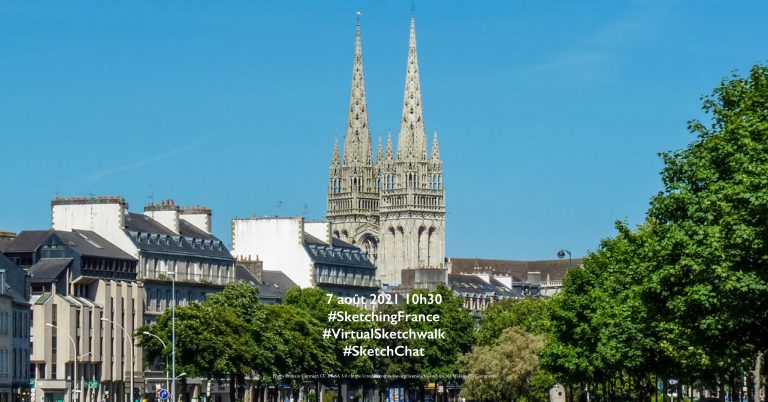 Sketching France – Quimper