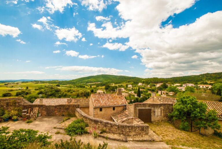 French Village & Vineyard Views