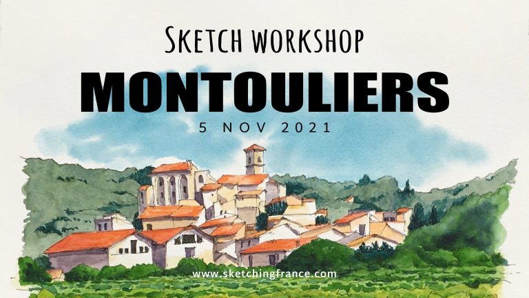 Sketching in Montouliers