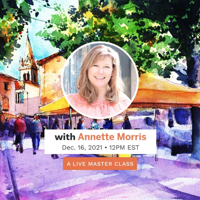 French Market Scene – Etchr Masterclass