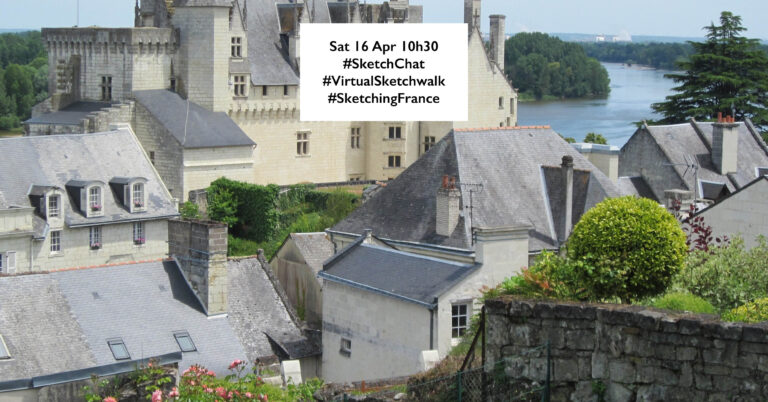 Sketching France – Montsoreau