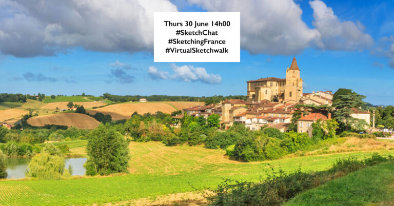Sketching France – Lavardens
