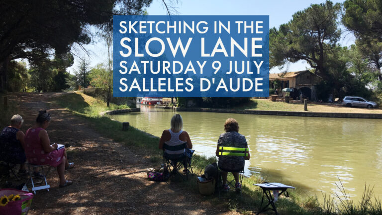 Sketching in the Slow Lane, Salleles d’Aude