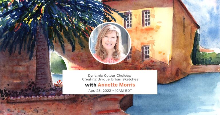 Etchr Mini-Workshop! Dynamic Colour Choices: Creating Unique Urban Sketches